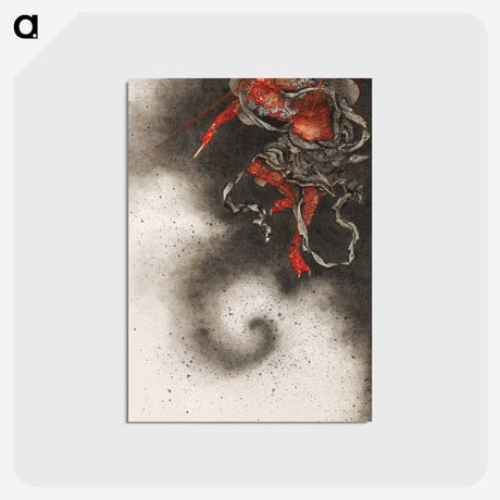 1-85_Katsushika-Hokusai_postcard