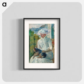 アートポスター-Young Girl at a Window - メアリー カサット Poster.