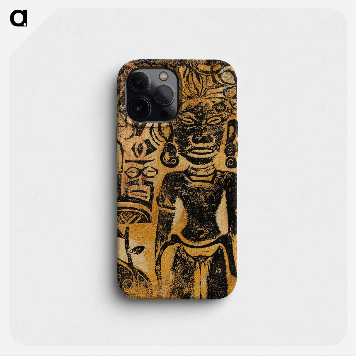 Tahitian Idol—the Goddess Hina - ポール ゴーギャン Phone Case.