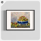 Apples in a Dish - Pierre-Auguste Renoir Poster.