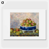 Apples in a Dish - Pierre-Auguste Renoir Poster.