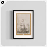 Virgin and Child in the Clouds - Rembrandt van Rijn Poster.
