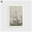 アートポストカード-Virgin and Child in the Clouds - レンブラント ファン レイン Postcard.