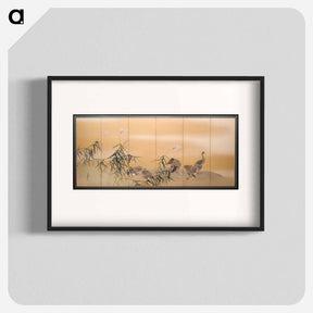 アートポスター-River Reeds and Geese
 - セントルイス美術館 Poster.