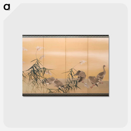 アートポストカード-River Reeds and Geese
 - セントルイス美術館 Postcard.