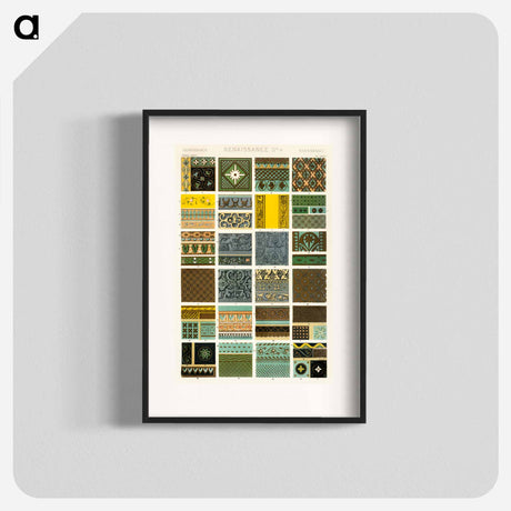 アートポスター-Nineteenth-Century Ornament Pattern
 - 装飾の文法 Poster.