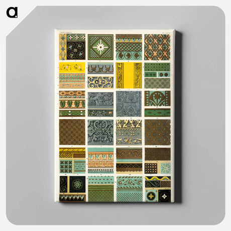 アートパネル-Nineteenth-Century Ornament Pattern
 - 装飾の文法 Canvas.