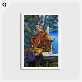 アートポストカード-Ferruccio Busoni - ウンベルト ボッチョーニ  Postcard.