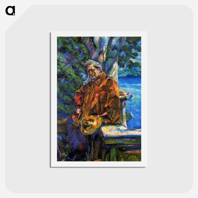 アートポストカード-Ferruccio Busoni - ウンベルト ボッチョーニ  Postcard.