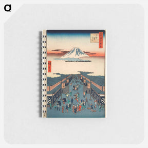 アートメモ帳-Suruga-chō
 - 歌川 広重 Memo.