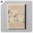 アートパネル-Jerusalem, Plate 70 - ウィリアム ブレイク Canvas.