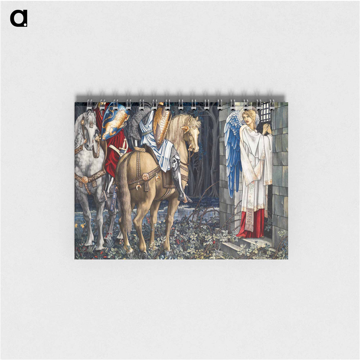 Quest for the Holy Grail Tapestries: The Failure of Sir Gawaine - ウィリアム モリス Memo.