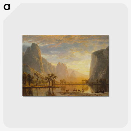 1-86_Albert-Bierstadt_postcard