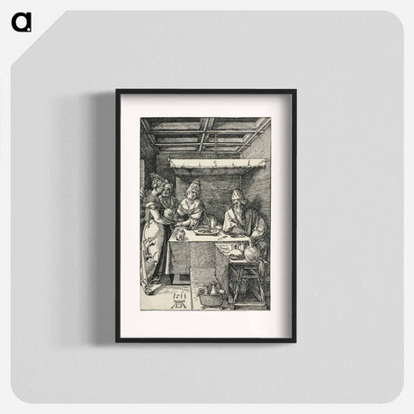 アートポスター-Salome Presenting the Head of John the Baptist - アルブレヒト デューラー Poster.