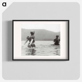 アートポスター-Emmy and Selma, Lake George - アルフレッド スティーグリッツ Poster.