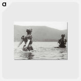アートポストカード-Emmy and Selma, Lake George - アルフレッド スティーグリッツ Postcard.