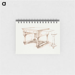 アートメモ帳-Project of an office table - アルフォンス ミュシャ Memo.
