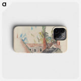 Rooftops and Trees - Charles Demuth Phone Case.