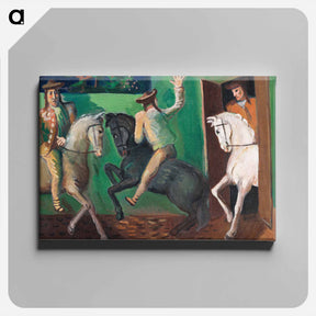 アートパネル-Riders on Horses
 - シプリアン マジェルニク Canvas.