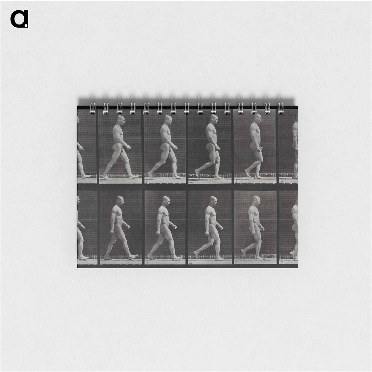 アートメモ帳-Man Walking
 - エドワード マイブリッジ Memo.