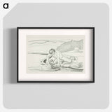 Omega’s Death - エドヴァルド ムンク Poster.