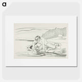 Omega’s Death - エドヴァルド ムンク Poster.