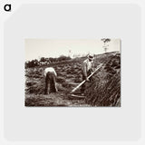 アートポストカード-Faucheurs, Somme
 - ウジェーヌ アジェ Postcard.