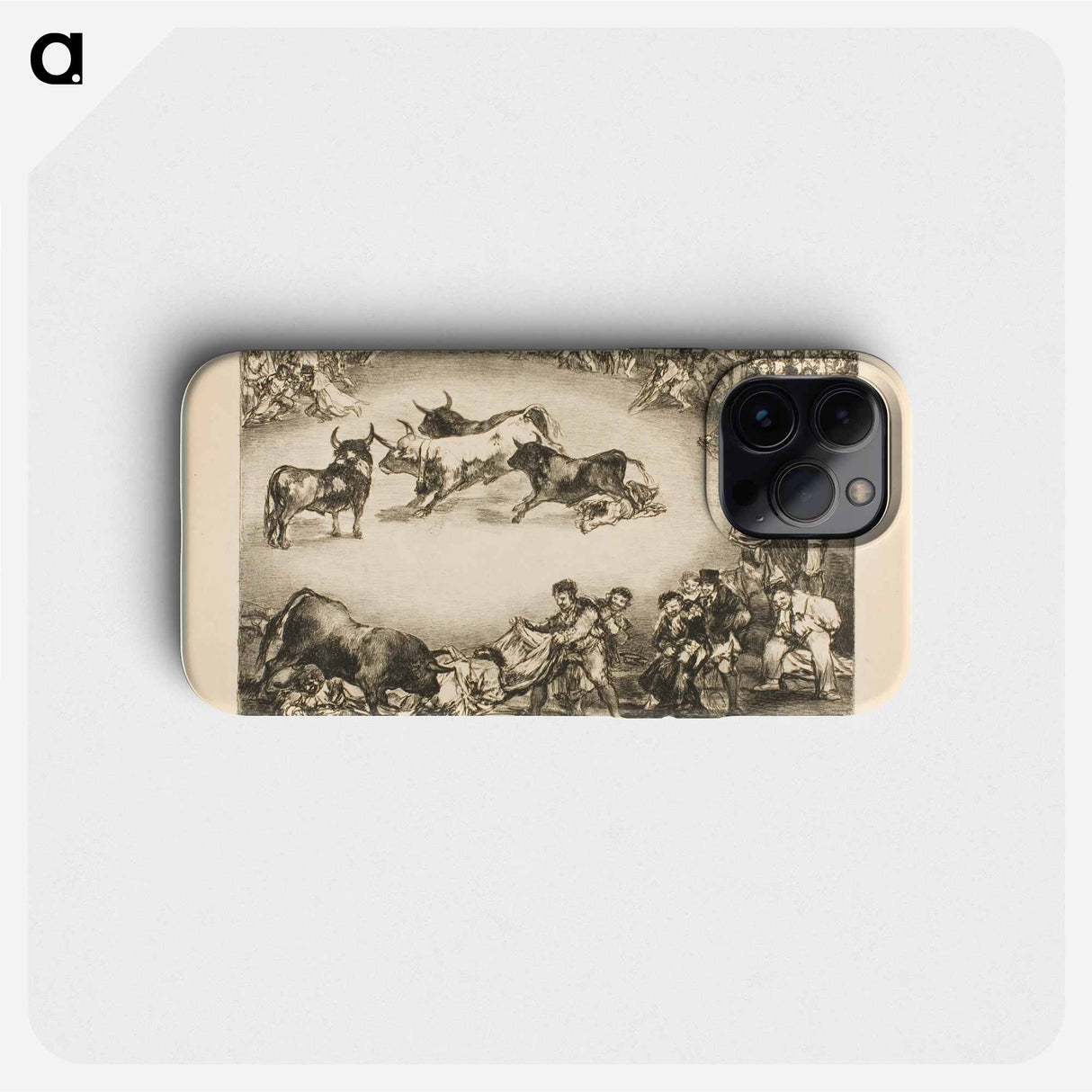 Spanish Entertainment - Francisco de Goya Phone Case.