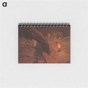 アートメモ帳-Winter: The Faggot Gatherers - ジャン フランソワ ミレー Memo.