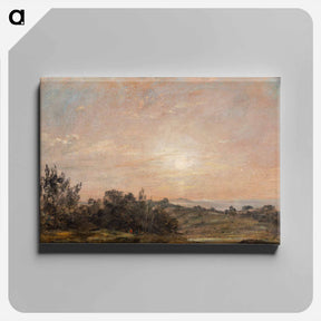 アートパネル-Hampstead Heath Towards Harrow
 - ジョン コンスタブル Canvas.