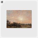 アートポストカード-Hampstead Heath Towards Harrow
 - ジョン コンスタブル Postcard.