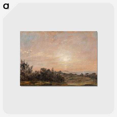 アートポストカード-Hampstead Heath Towards Harrow
 - ジョン コンスタブル Postcard.