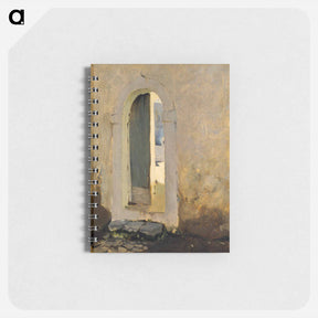 アートメモ帳-Open Doorway, Morocco - ジョン シンガー サージェント Memo.