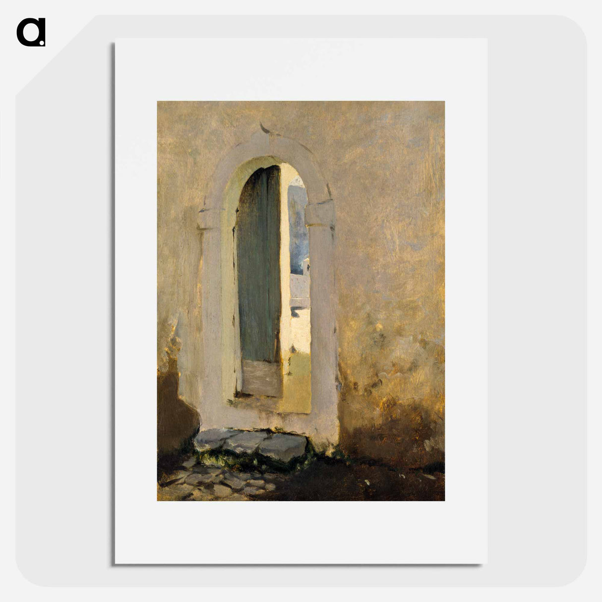 Open Doorway, Morocco - John Singer Sargent Poster.