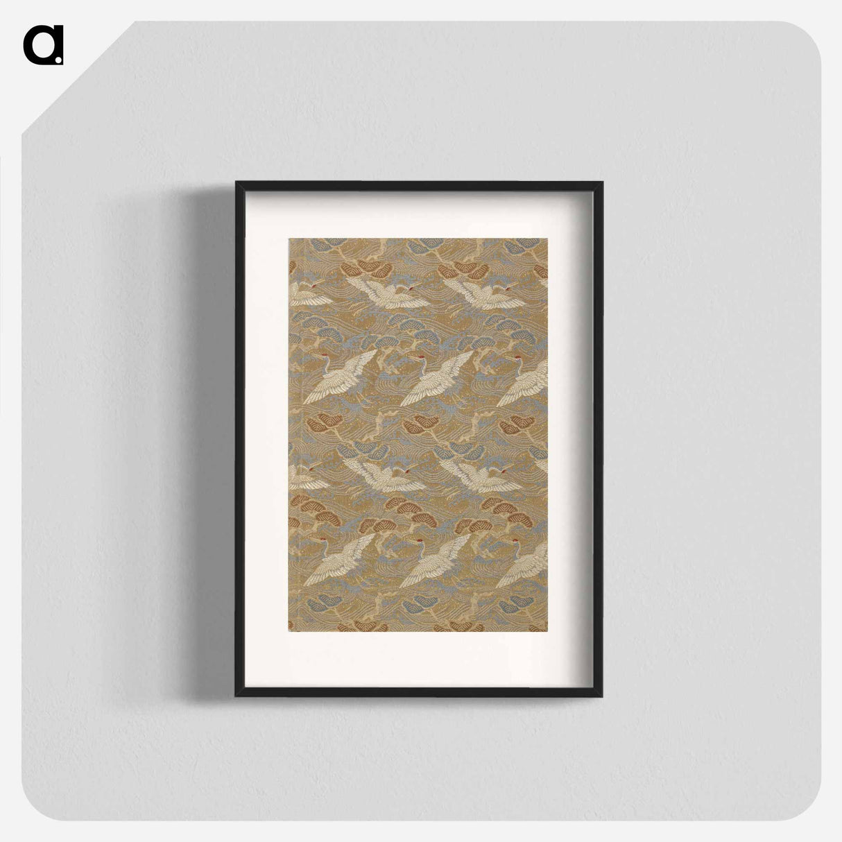 Old Manji's Cursive Picture Album - Katsushika Hokusai Poster.