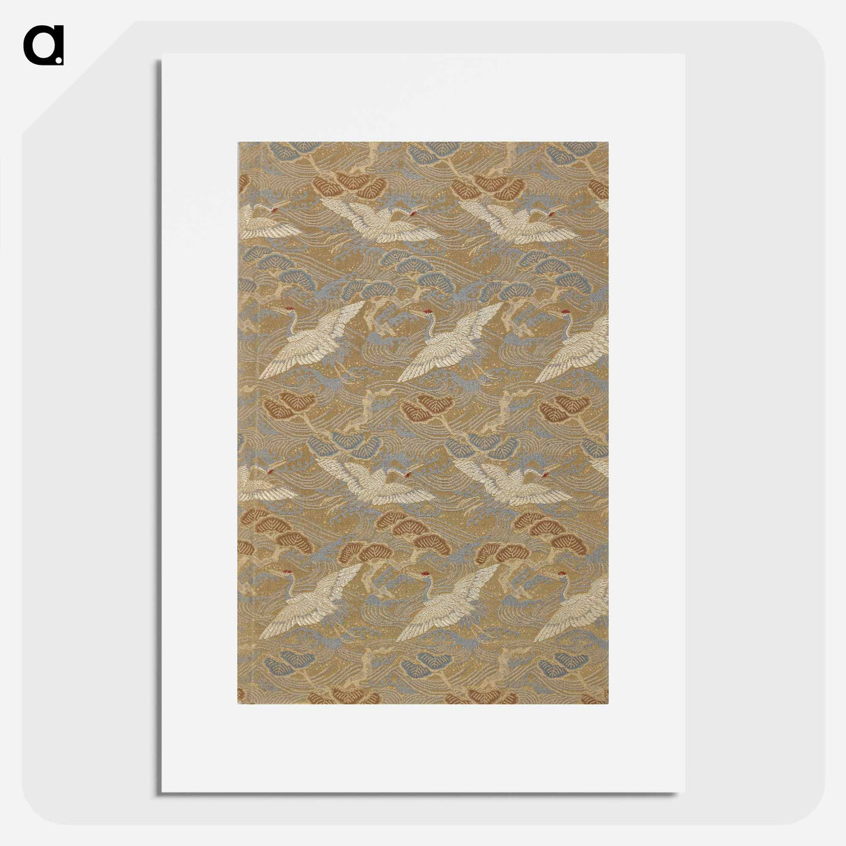 Old Manji's Cursive Picture Album - Katsushika Hokusai Poster.