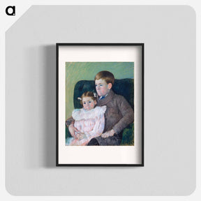 アートポスター-Gardner and Ellen Mary Cassatt - メアリー カサット Poster.