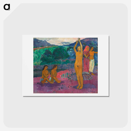 アートポストカード-The Invocation - ポール ゴーギャン Postcard.