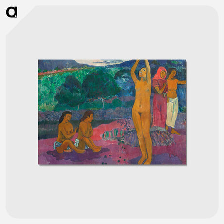 アートポストカード-The Invocation - ポール ゴーギャン Postcard.
