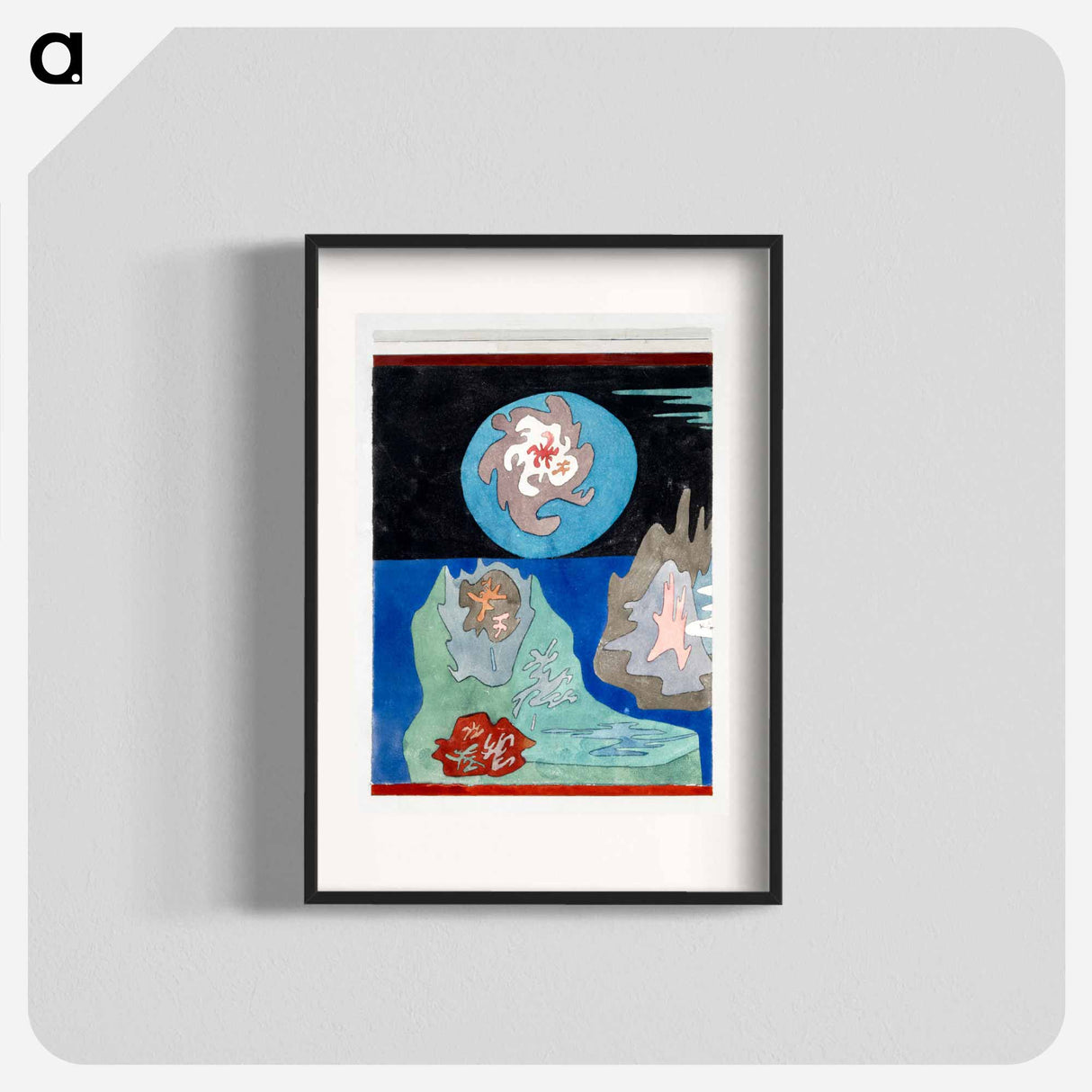 In the land of precious stones
 - パウル クレー Poster.