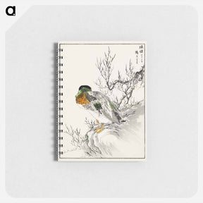 アートメモ帳-Mallard and Willow
 - 鳥類図鑑 Memo.