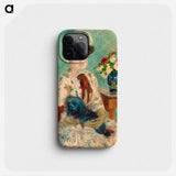 Mlle Charlotte Berthier - Pierre Auguste Renoir Phone Case.