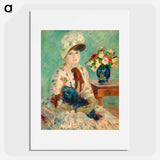 Mlle Charlotte Berthier - Pierre Auguste Renoir Poster.