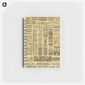 アートメモ帳-Grammar of Ornament Illustration
 - 装飾の文法 Memo.