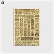アートポストカード-Grammar of Ornament Illustration
 - 装飾の文法 Postcard.