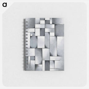 アートメモ帳-Composition in gray (Rag Time) - テオ ファン ドゥースブルフ Memo.