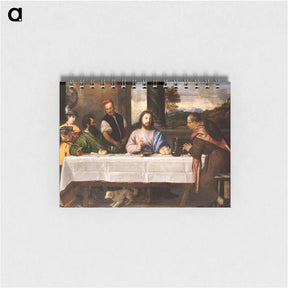 アートメモ帳-Supper at Emmaus - ティツィアーノ ヴェチェッリオ Memo.