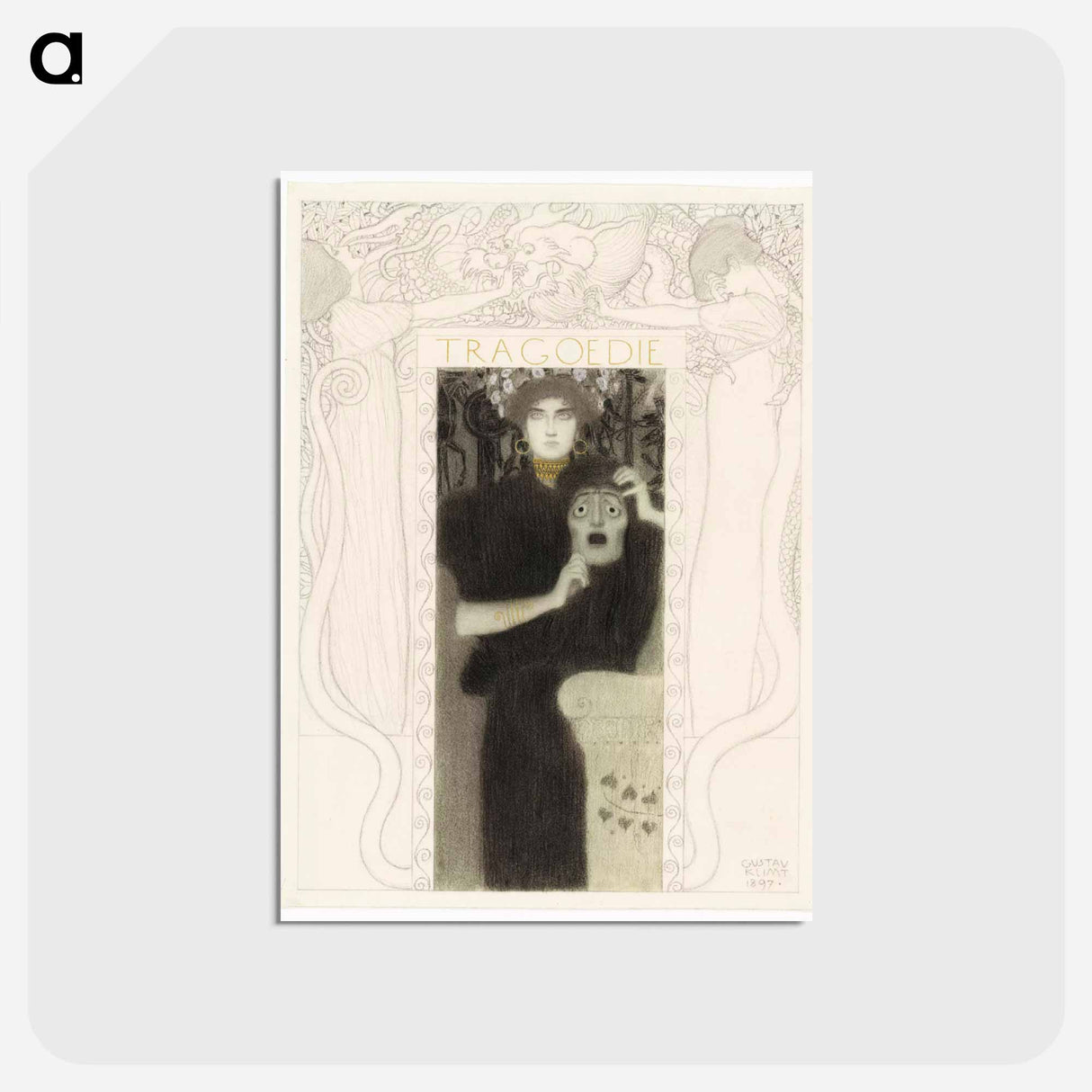 アートポストカード-Tragedy
 - ウィーン博物館 Postcard.