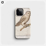 Tawny owl - アンセルムス ボエティウス デ ブート Phone Case.