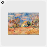 アートポストカード-Dovecote at Bellevue
 - バーンズ・コレクション Postcard.